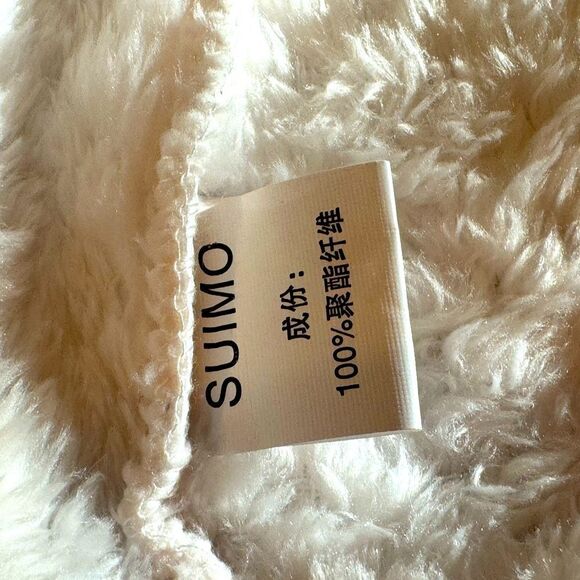 Suimo Women’s Cozy Belted White Wrap Robe NWT Size Medium - Picture 6 of 10